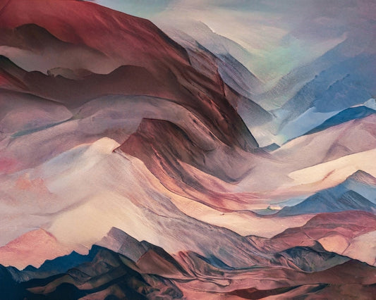 Abstract Mountain Layers No1