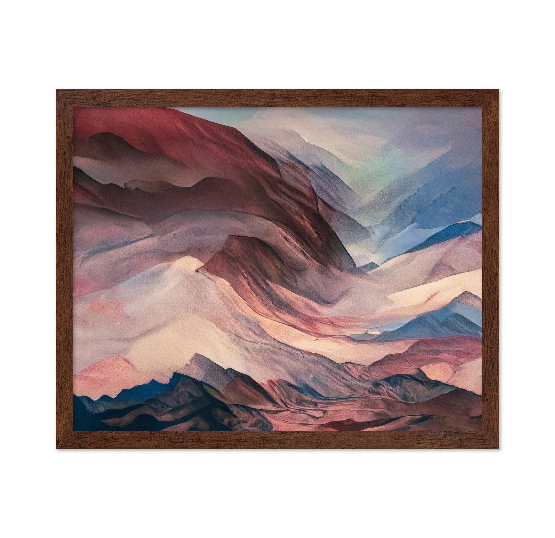 Abstract Mountain Layers No1