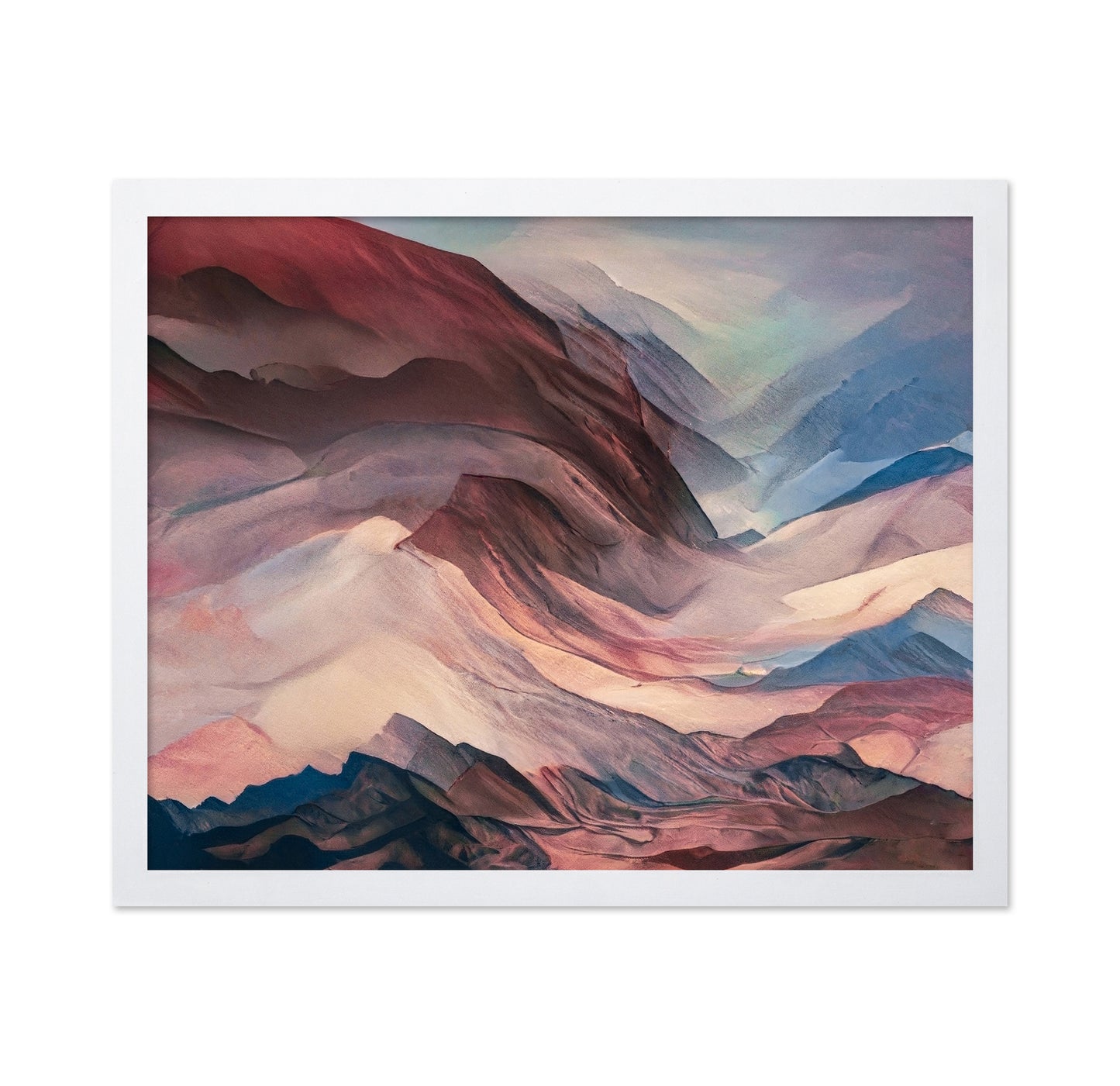 Abstract Mountain Layers No1