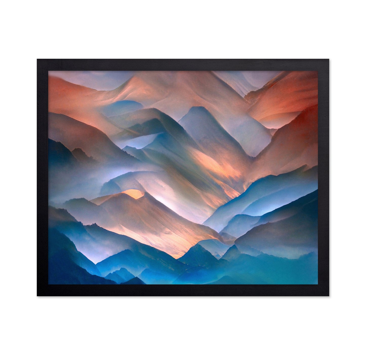 Dreamy Mountain Layers