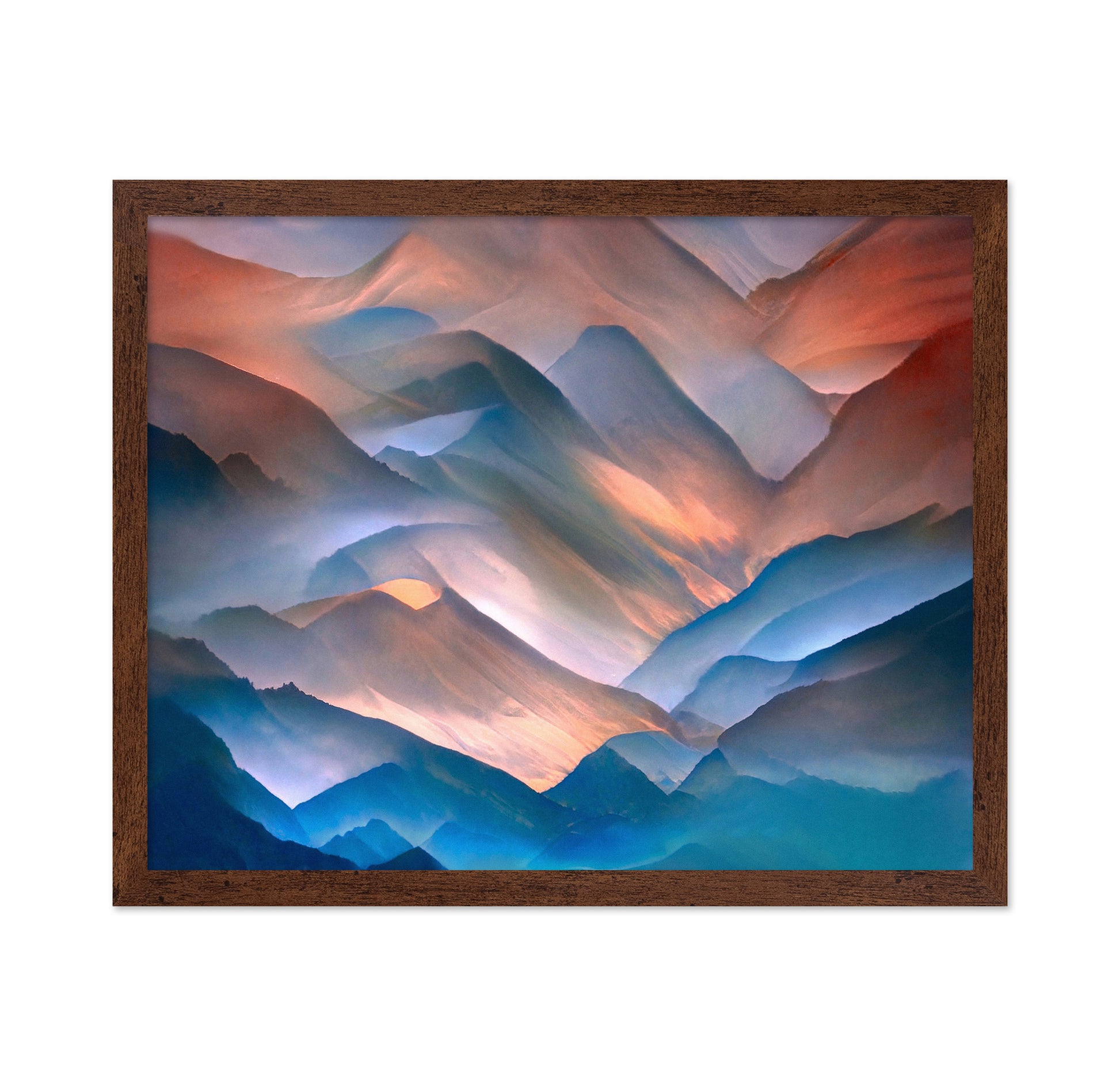Dreamy Mountain Layers