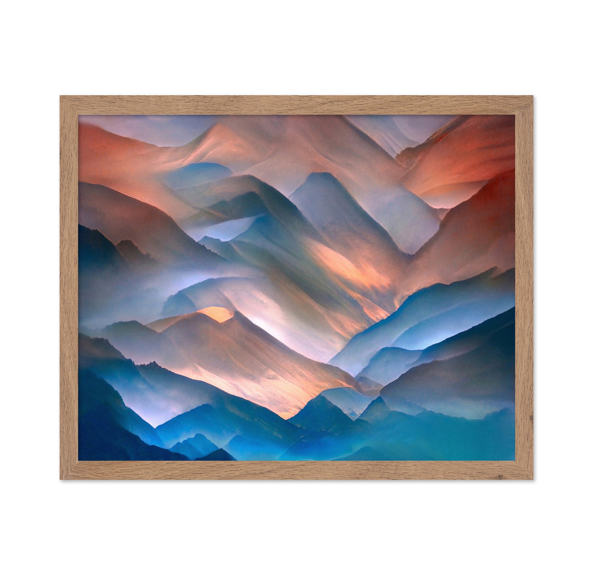 Dreamy Mountain Layers