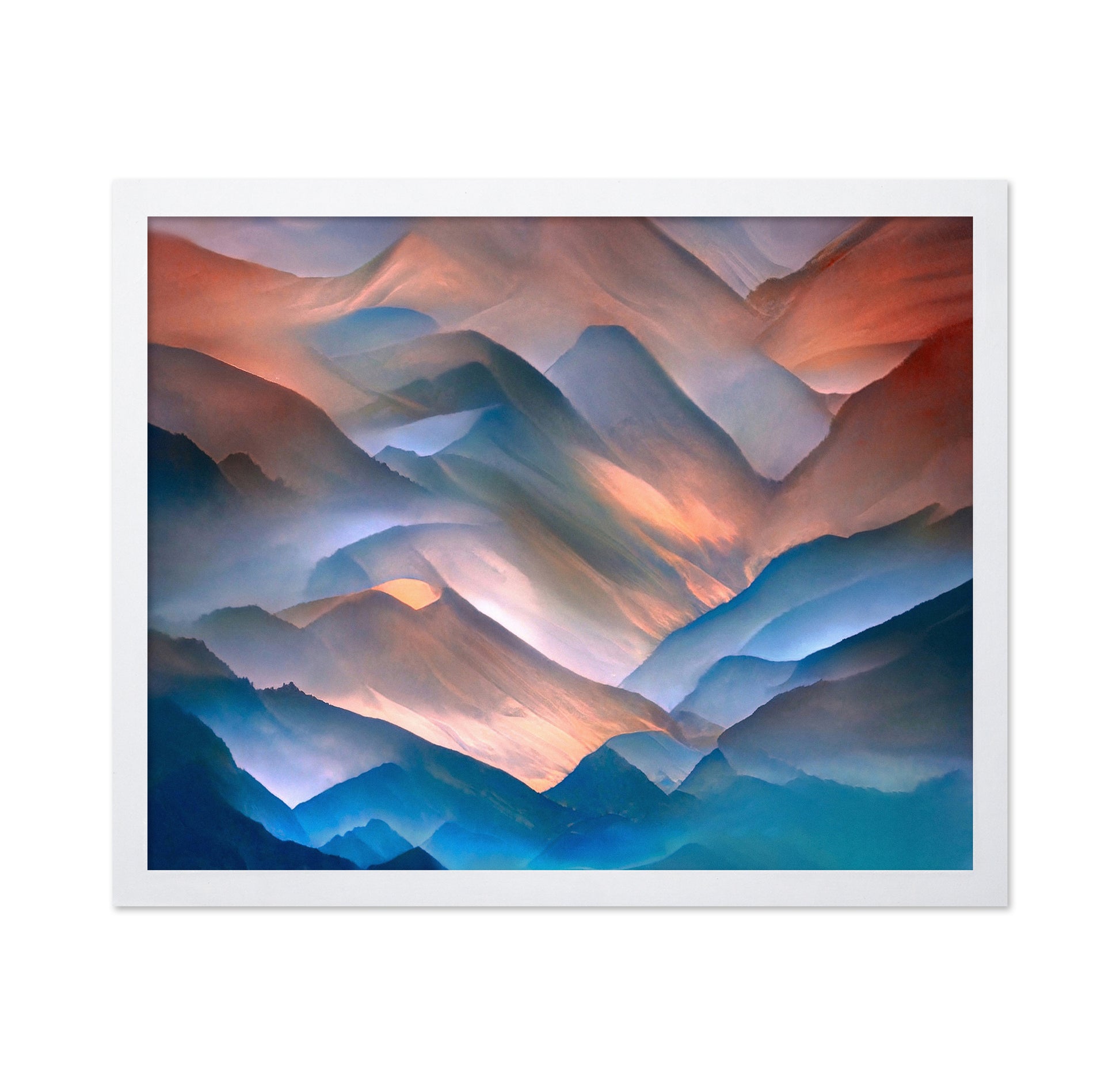 Dreamy Mountain Layers