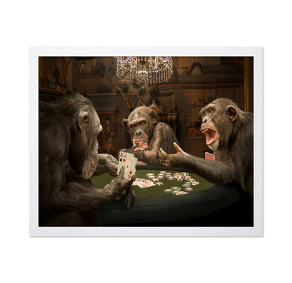 Monkeys Playing Poker