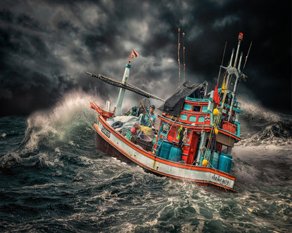 Fishing Boat Storm