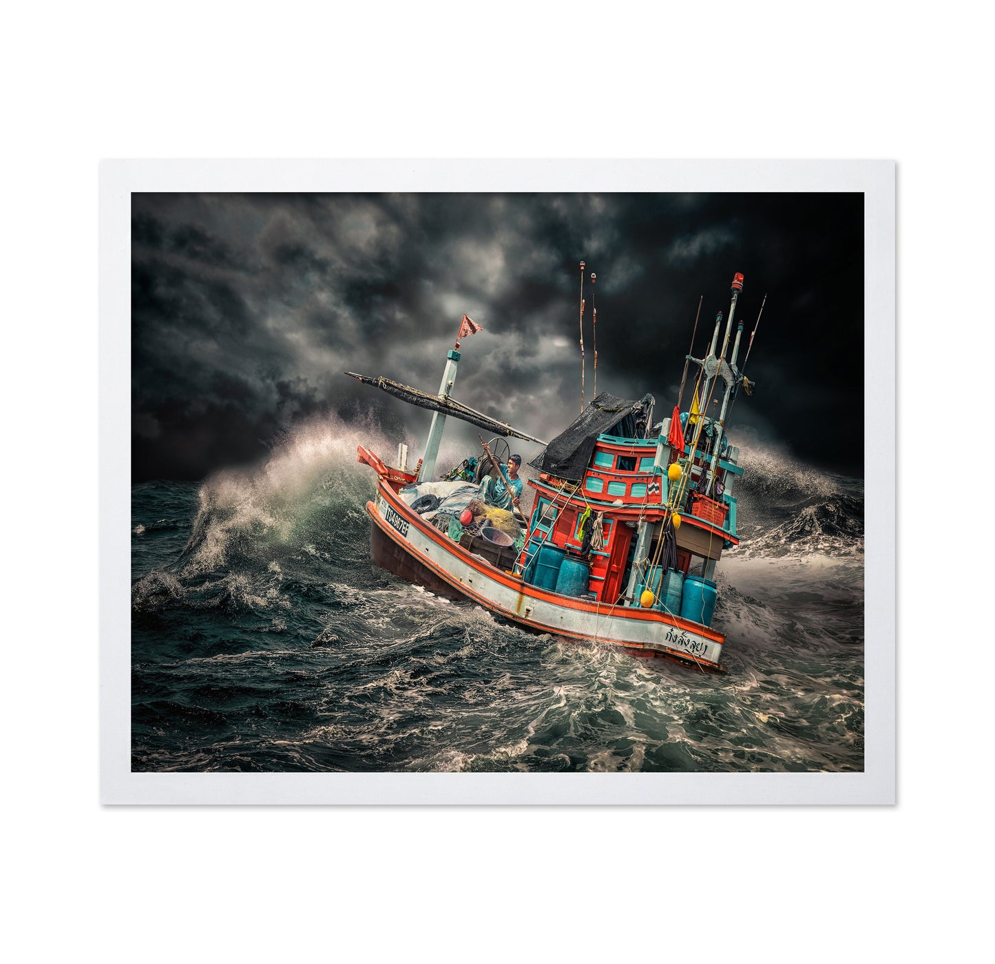 Fishing Boat Storm