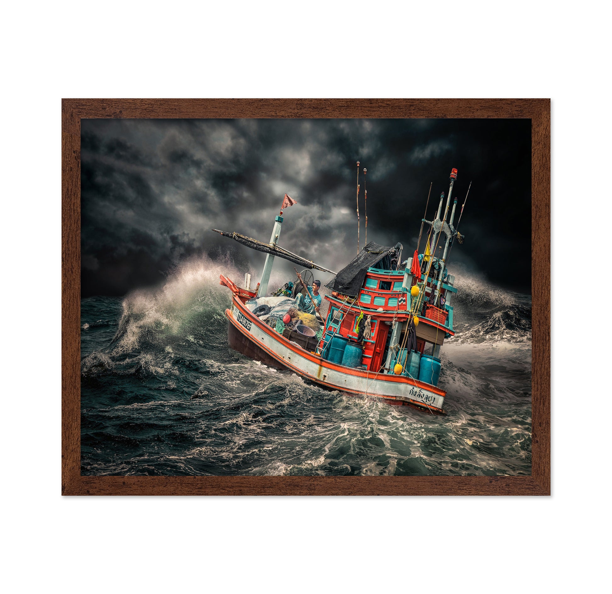 Fishing Boat Storm
