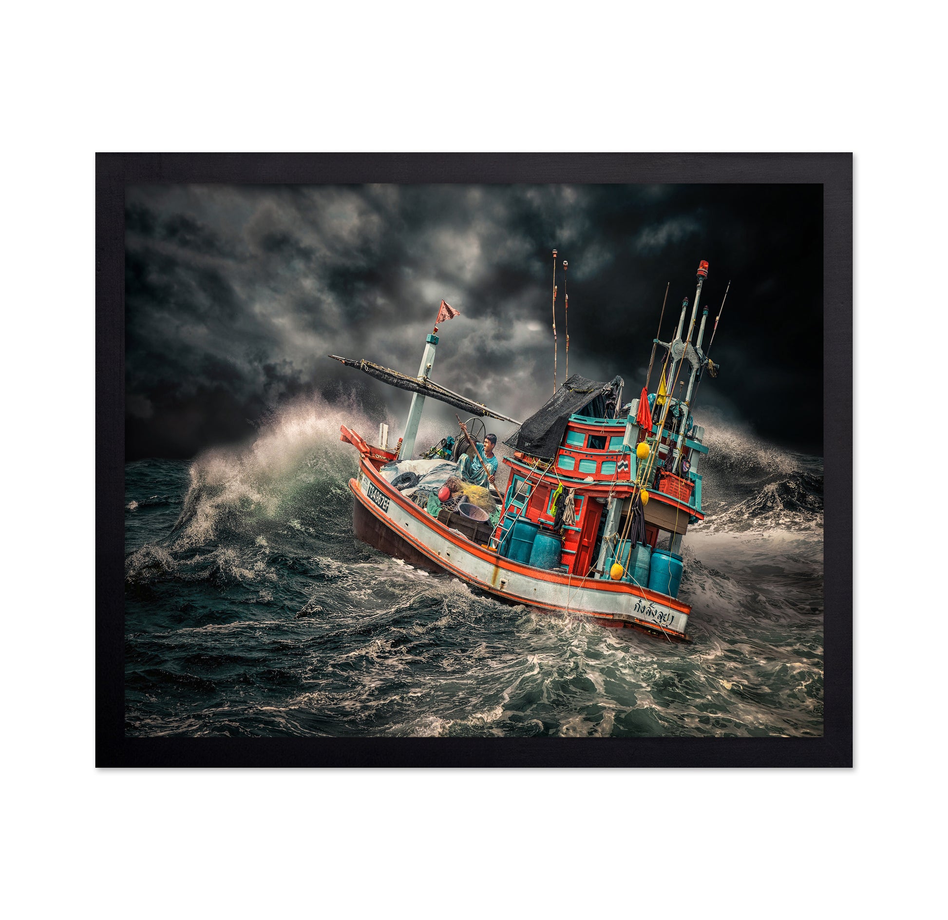 Fishing Boat Storm