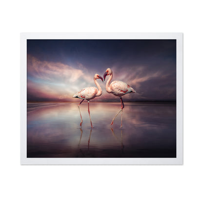 Flamingo Love Pair