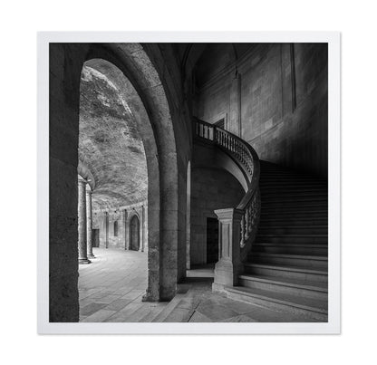 Grand Stone Staircase