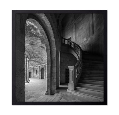 Grand Stone Staircase