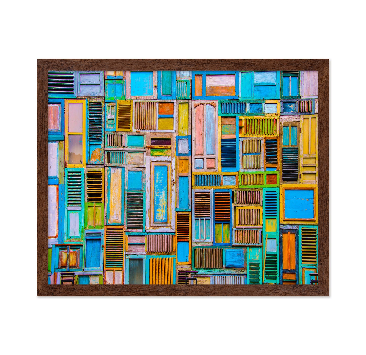 Colorful Shutter Collage