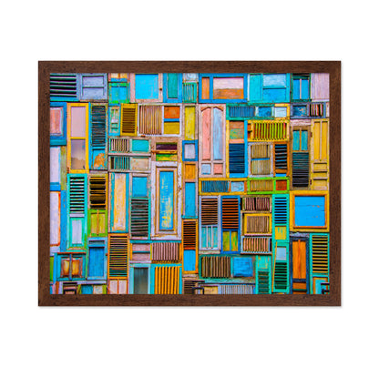Colorful Shutter Collage