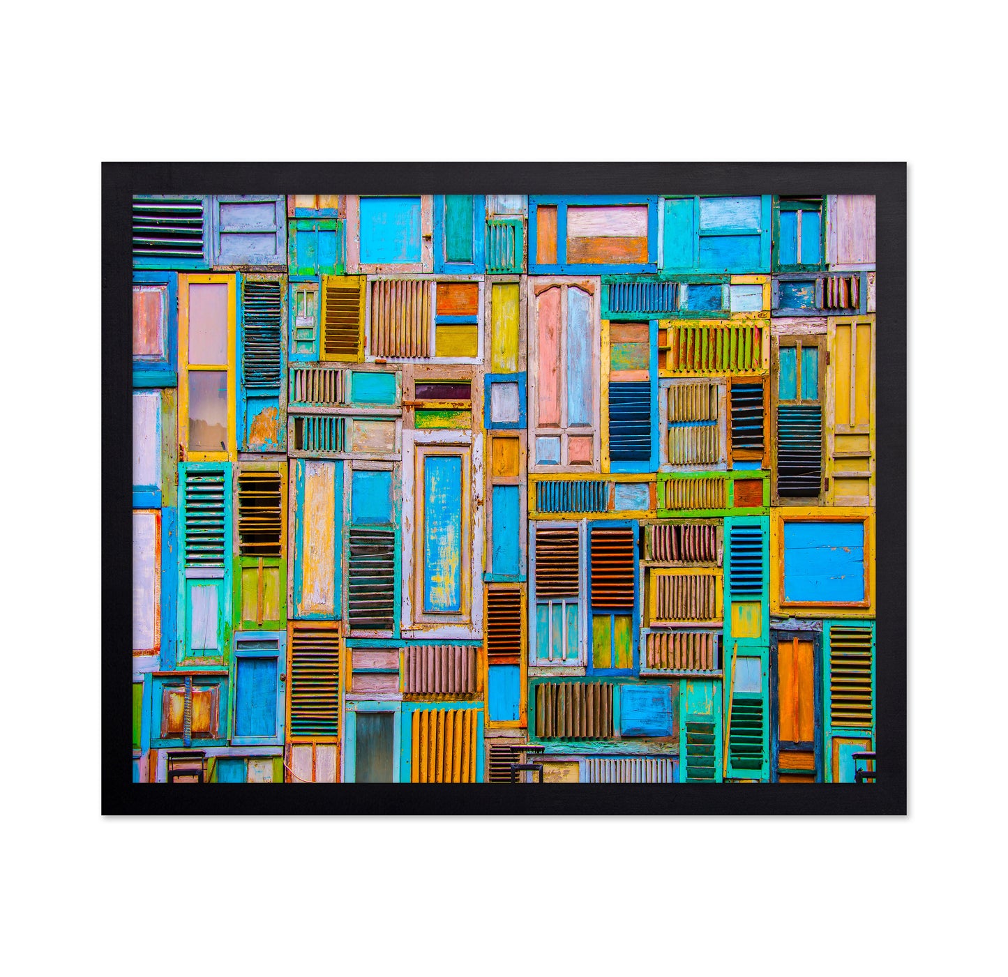 Colorful Shutter Collage