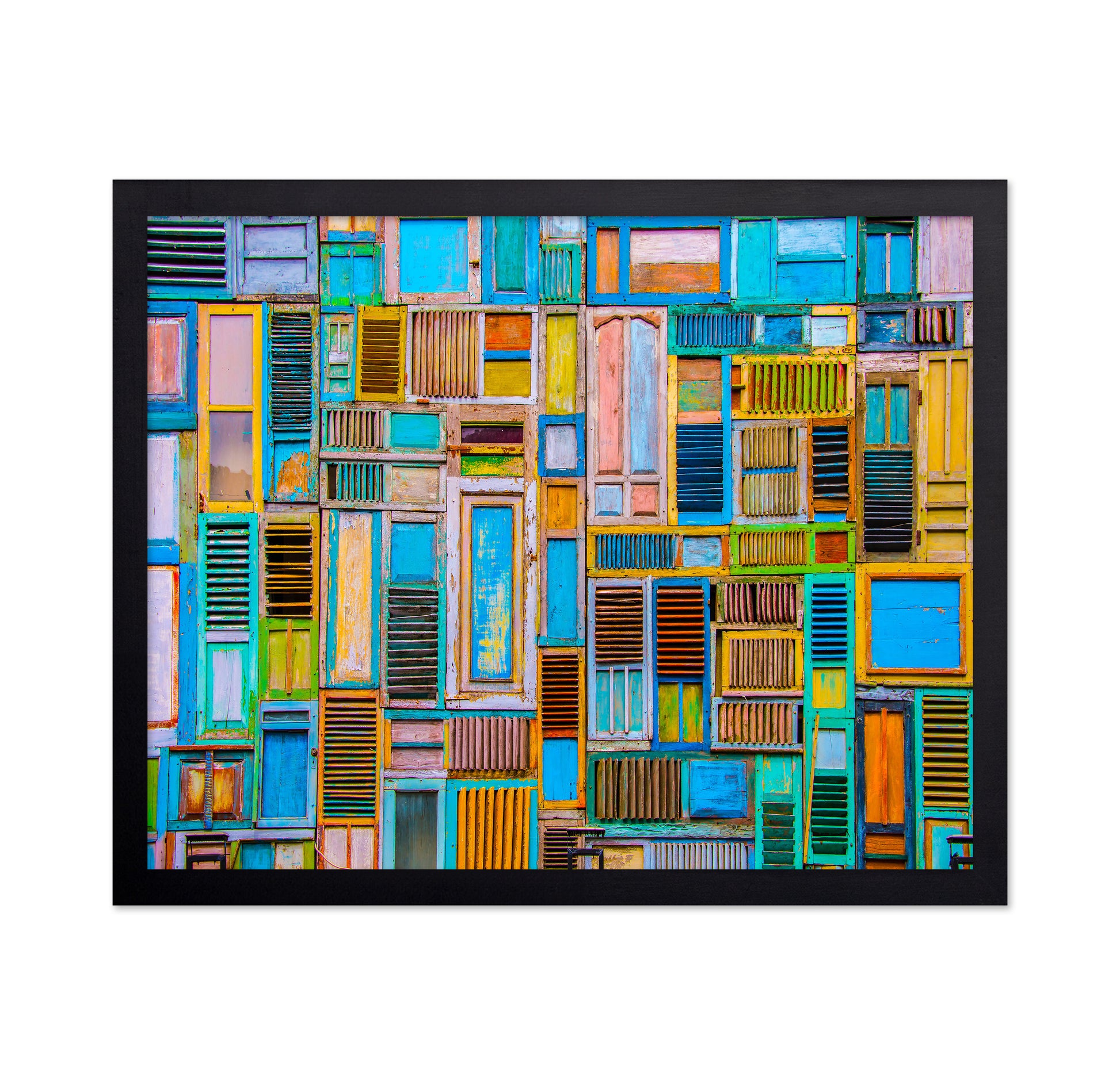 Colorful Shutter Collage