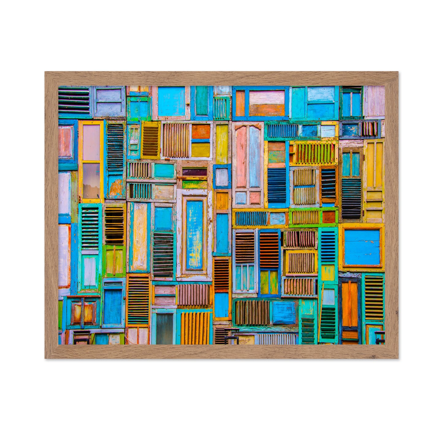 Colorful Shutter Collage