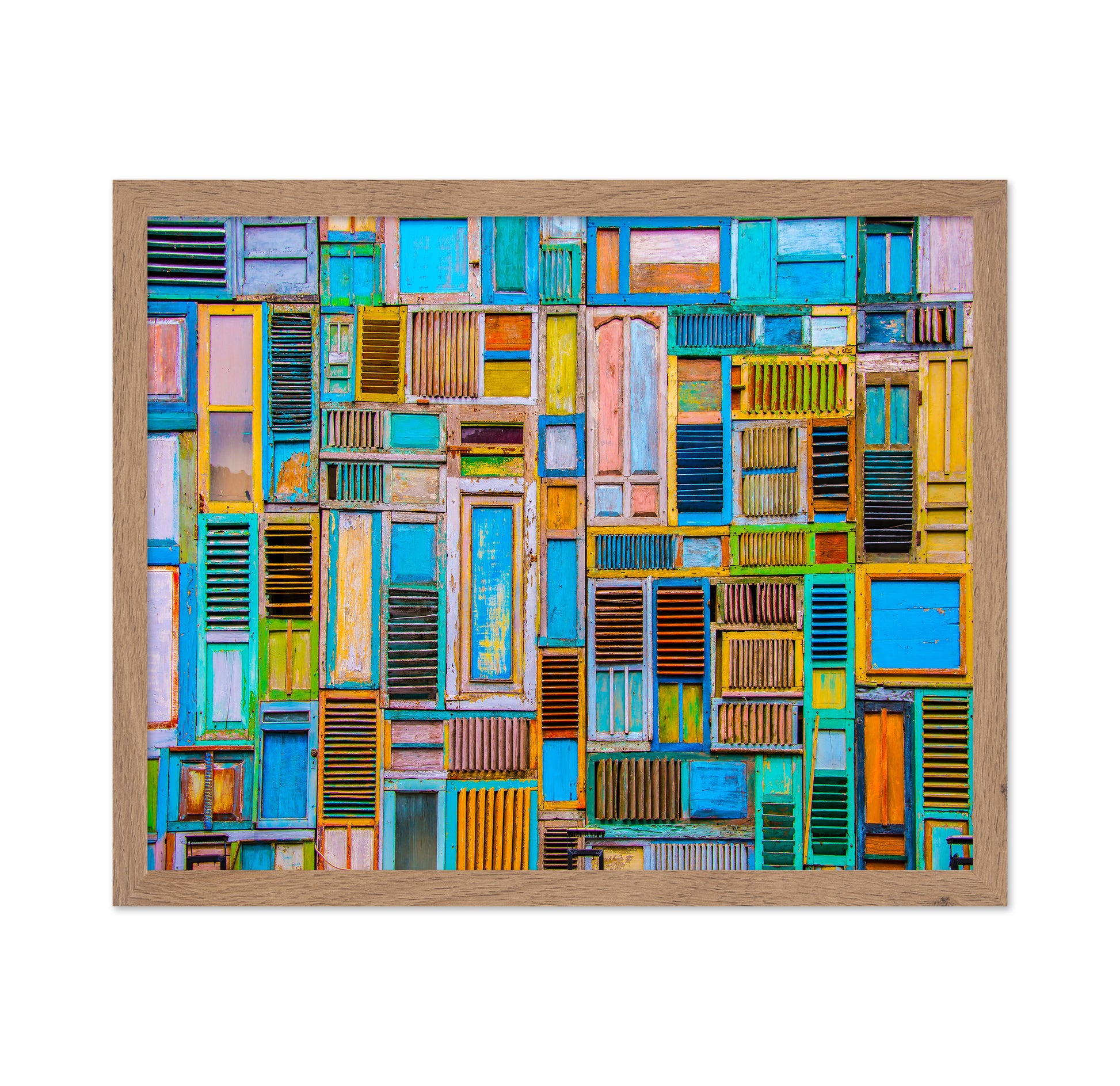 Colorful Shutter Collage