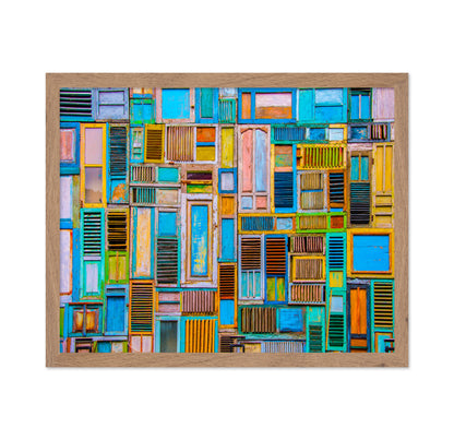 Colorful Shutter Collage