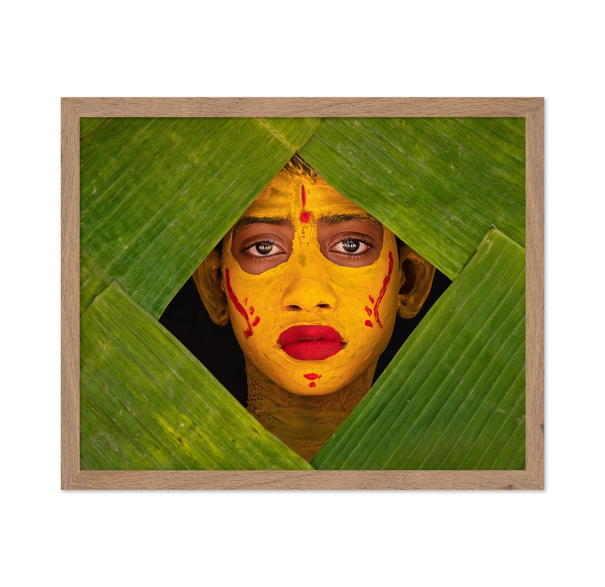 Tribal Painted Portrait