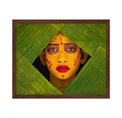 Tribal Painted Portrait