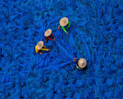 Blue Fishing Nets