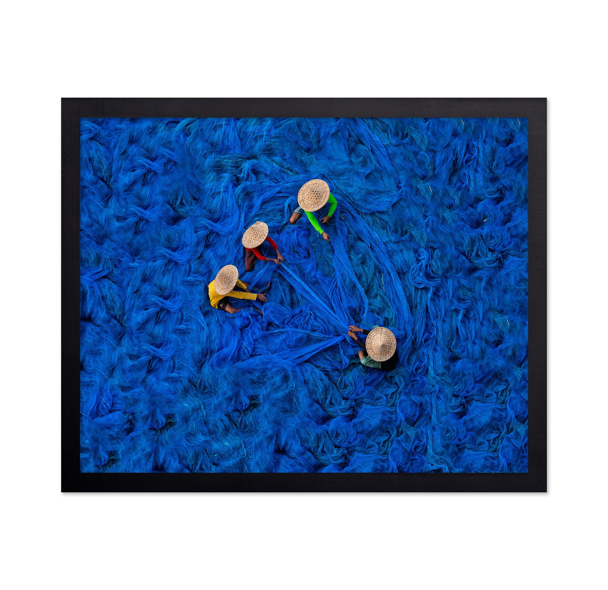 Blue Fishing Nets