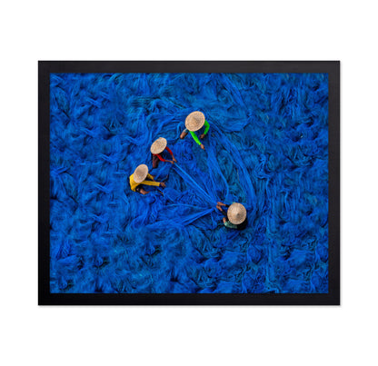 Blue Fishing Nets