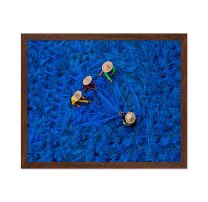 Blue Fishing Nets