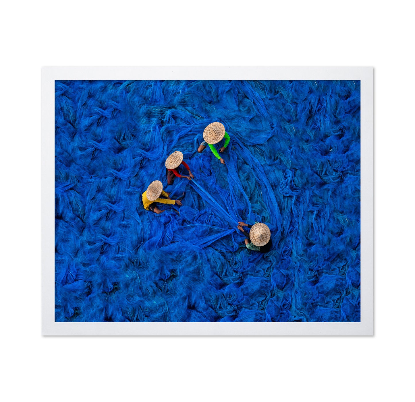 Blue Fishing Nets