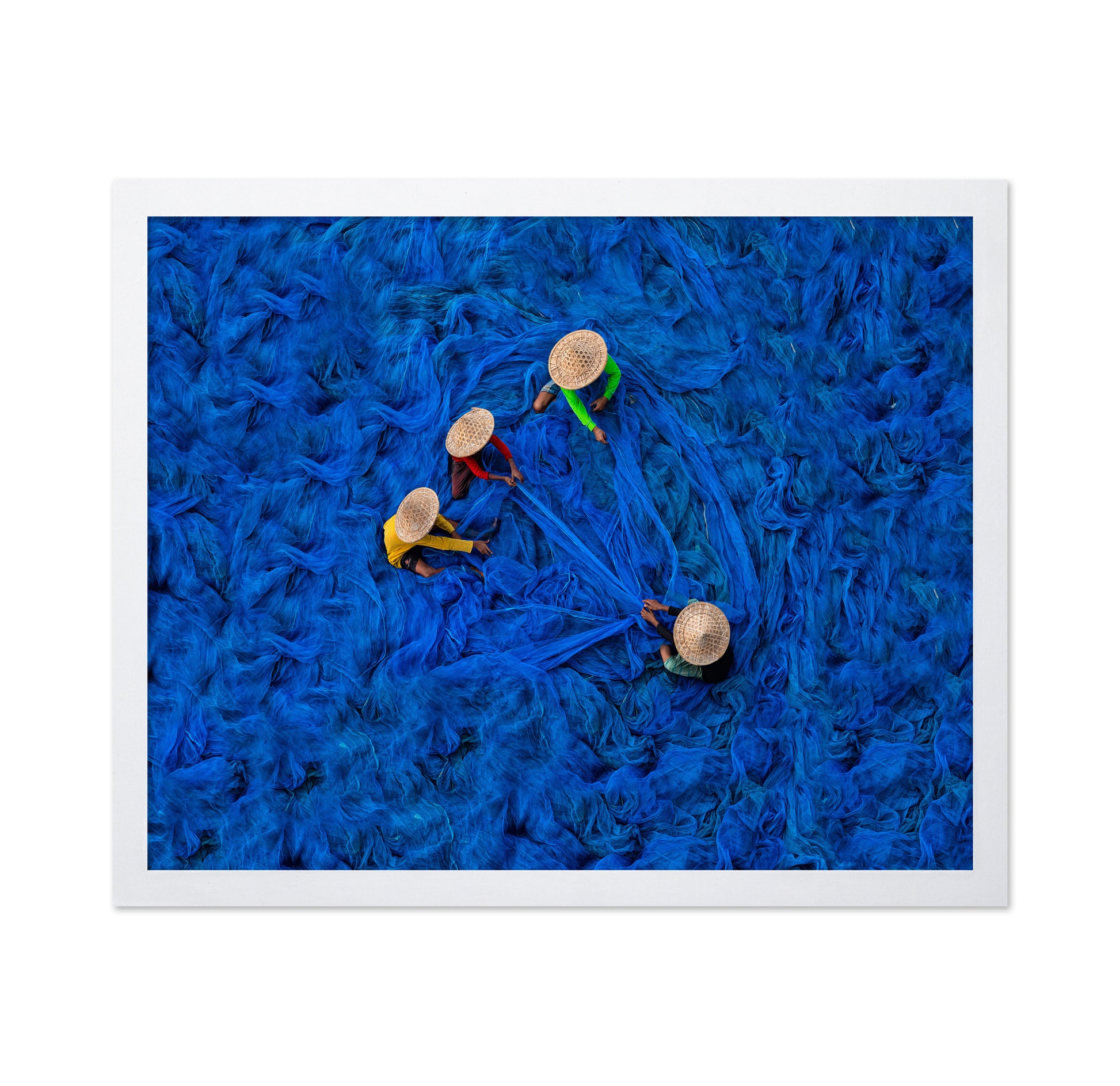 Blue Fishing Nets