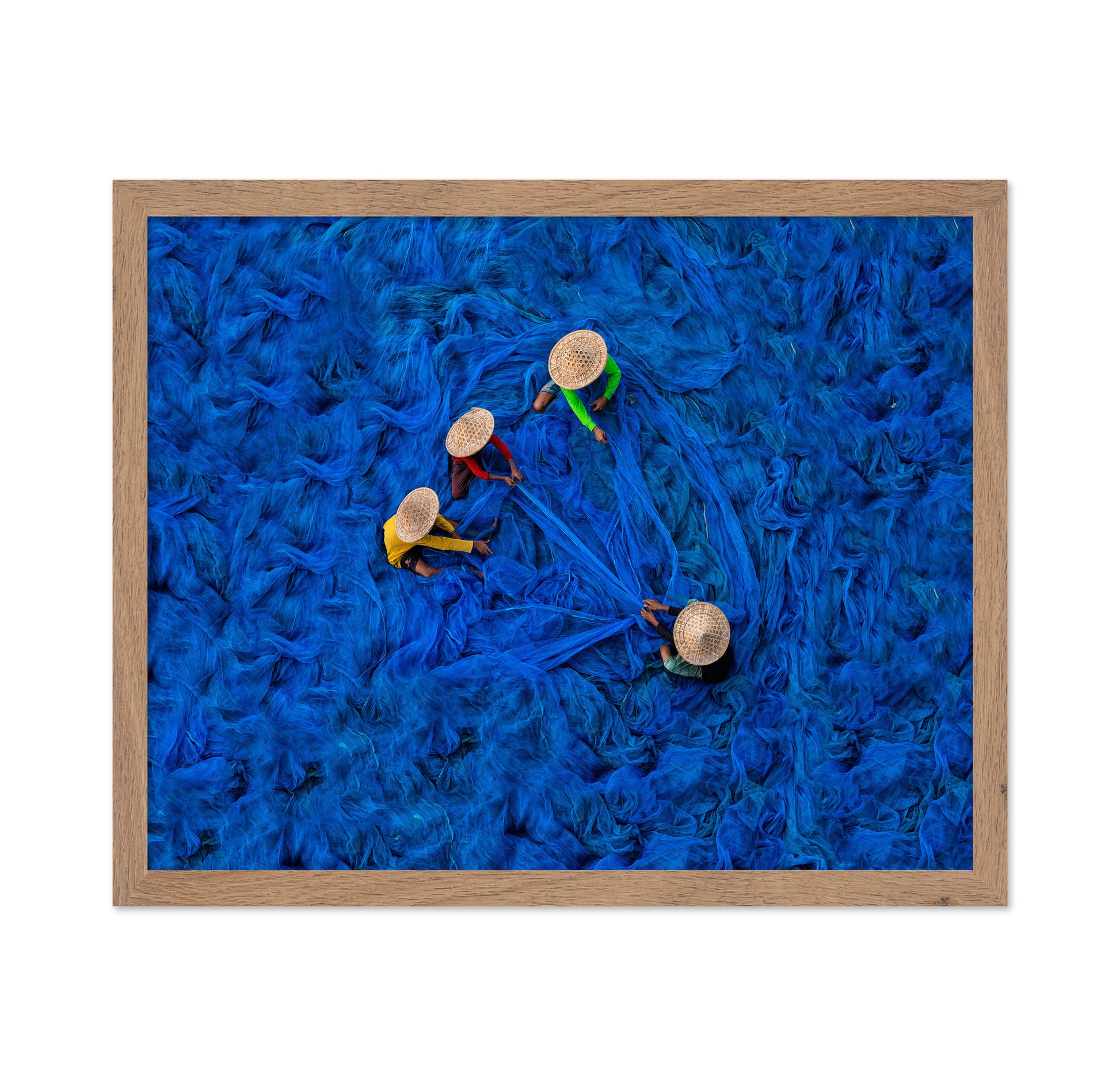 Blue Fishing Nets