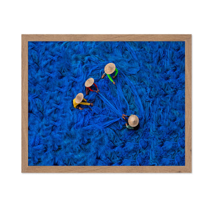 Blue Fishing Nets