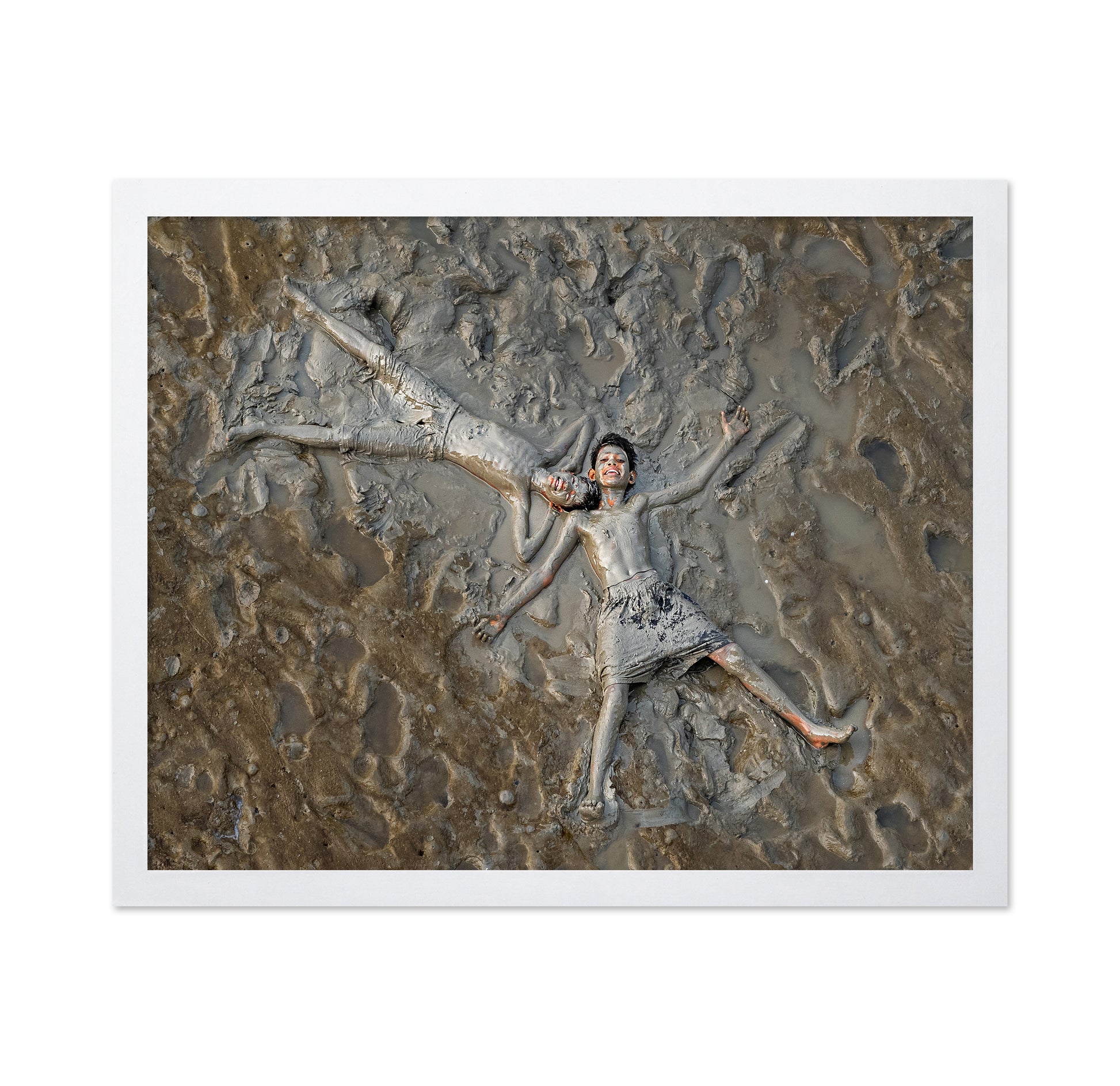 Playful Mud Bath