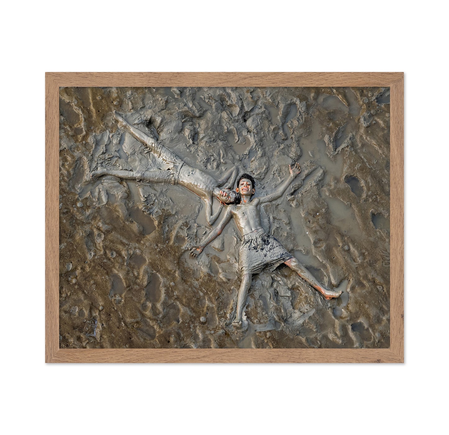 Playful Mud Bath