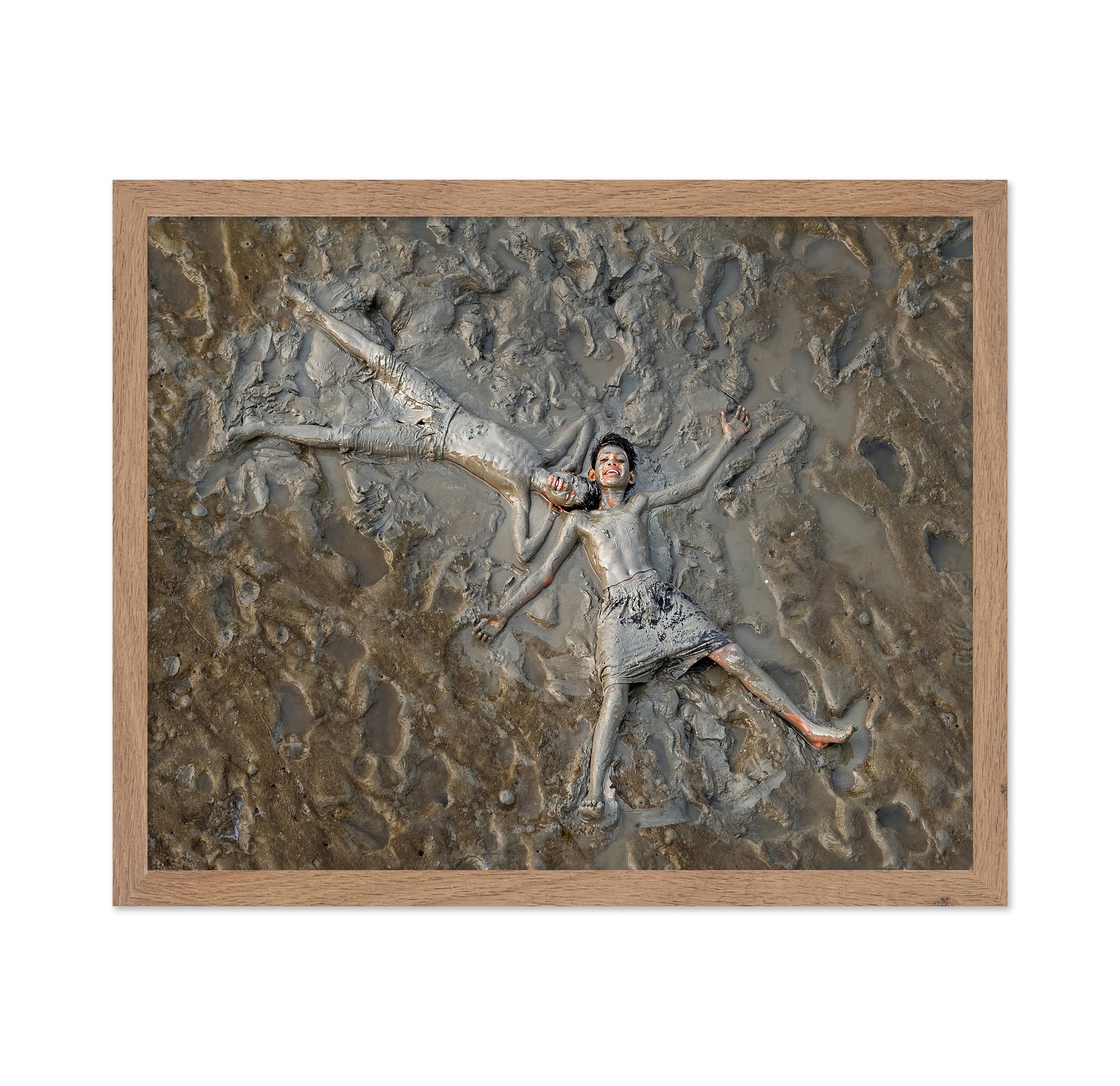 Playful Mud Bath