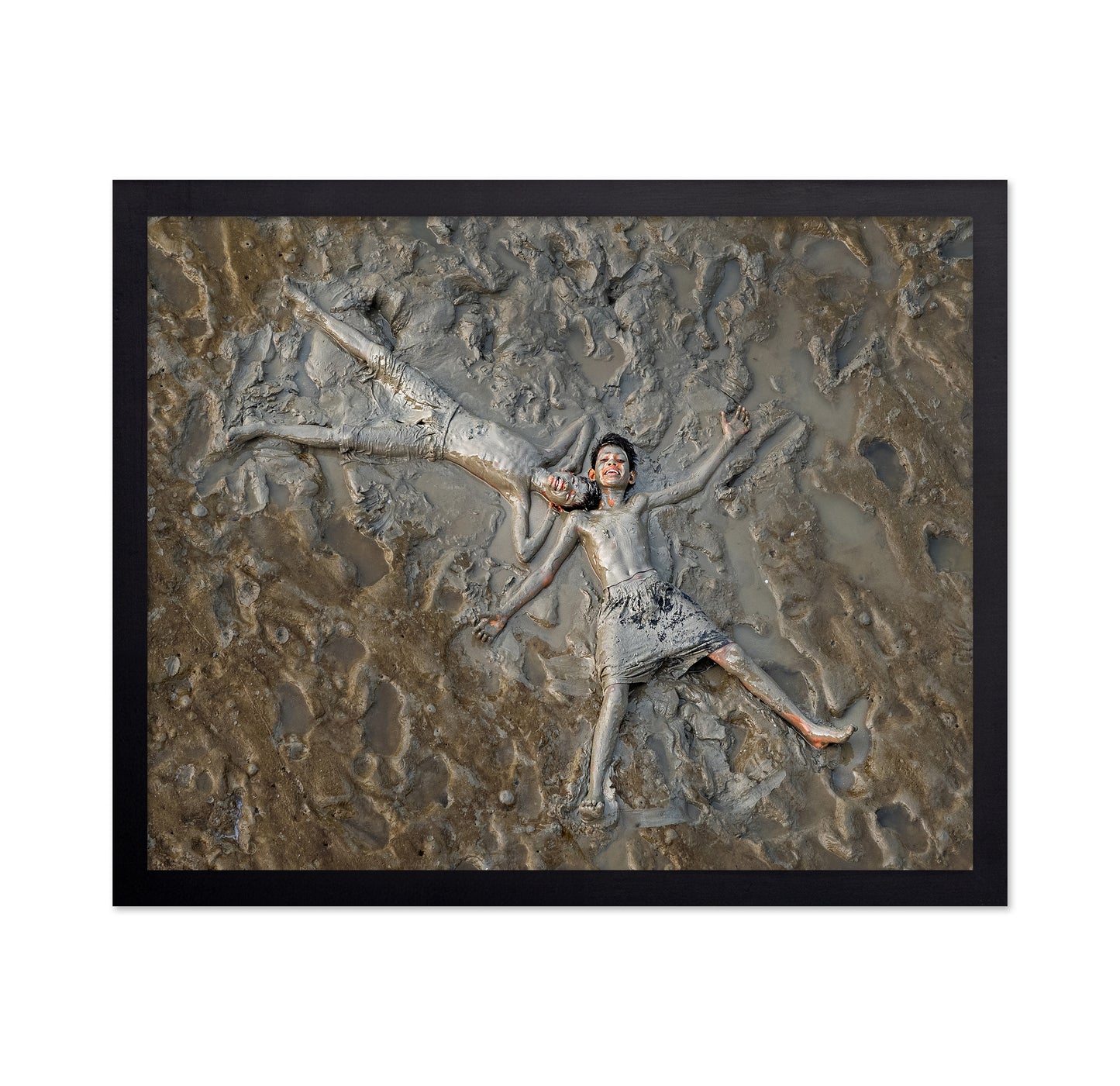 Playful Mud Bath
