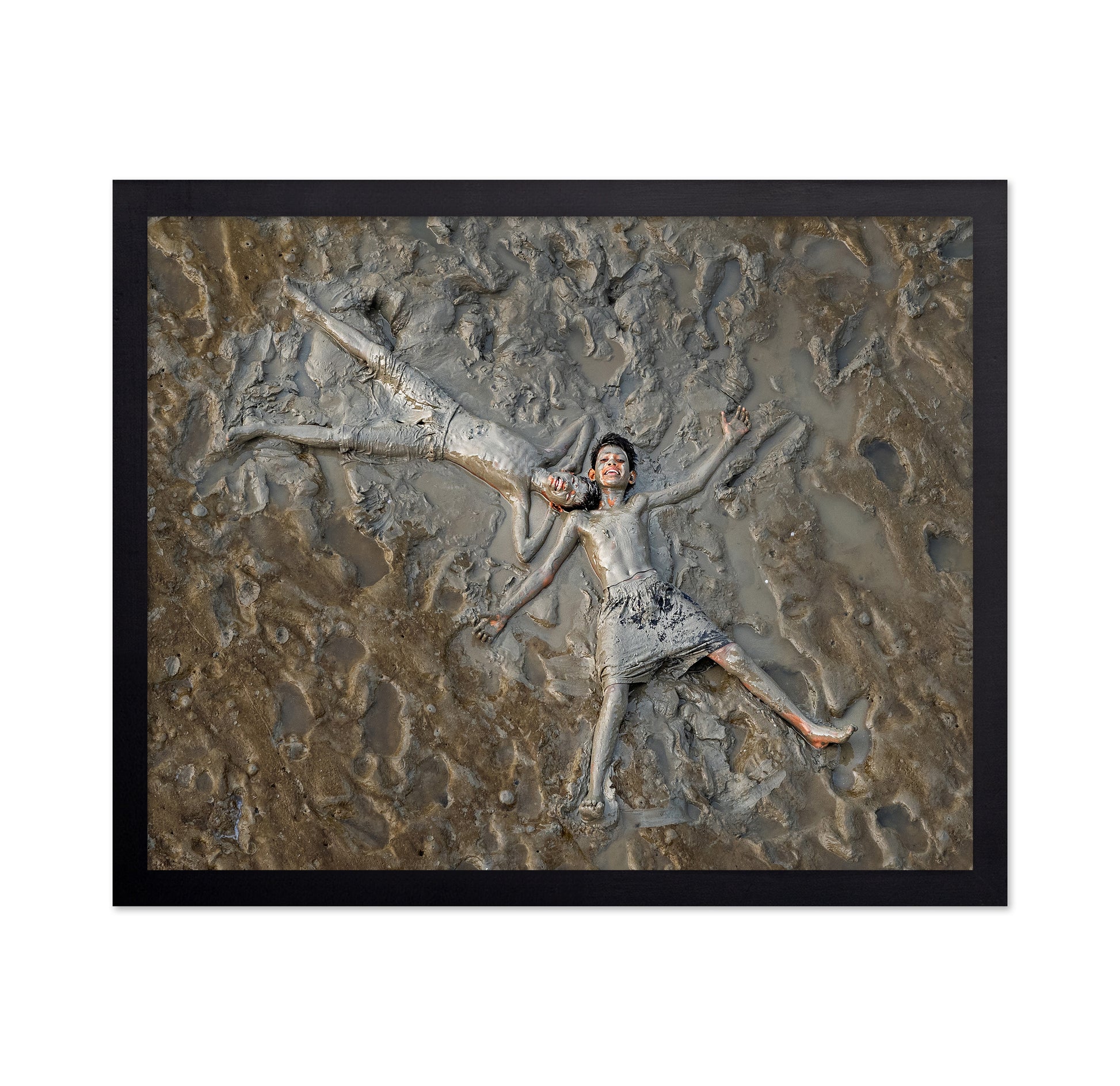 Playful Mud Bath