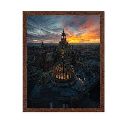 Dresden Sunset Skyline