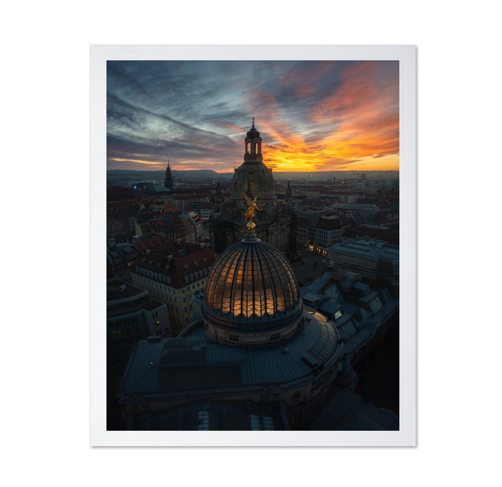 Dresden Sunset Skyline