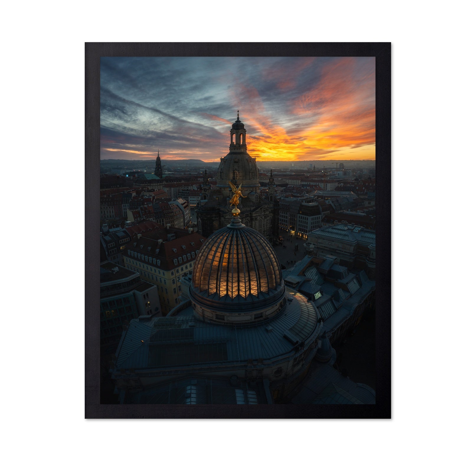 Dresden Sunset Skyline