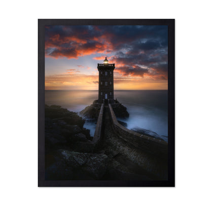 Kermorvan Lighthouse Sunset
