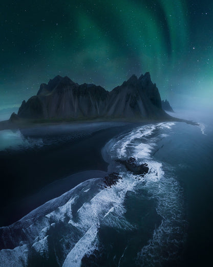 Vestrahorn Aurora Coast