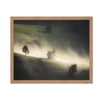 Misty Bavarian Hills
