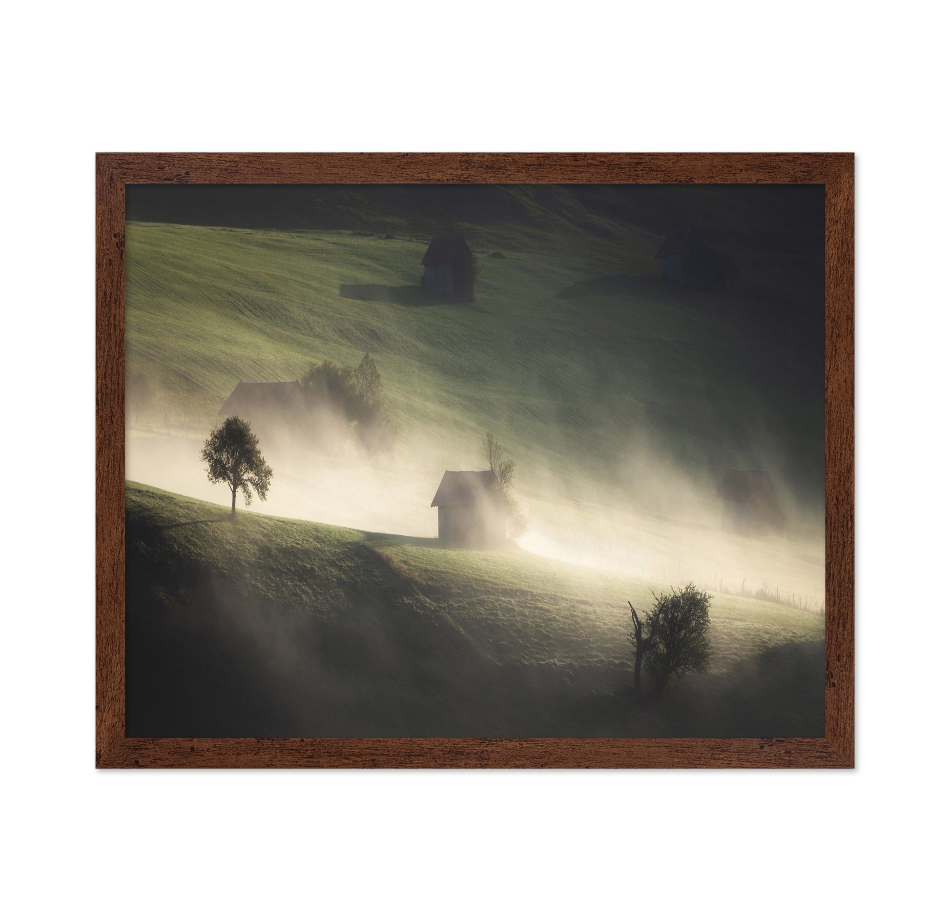 Misty Bavarian Hills