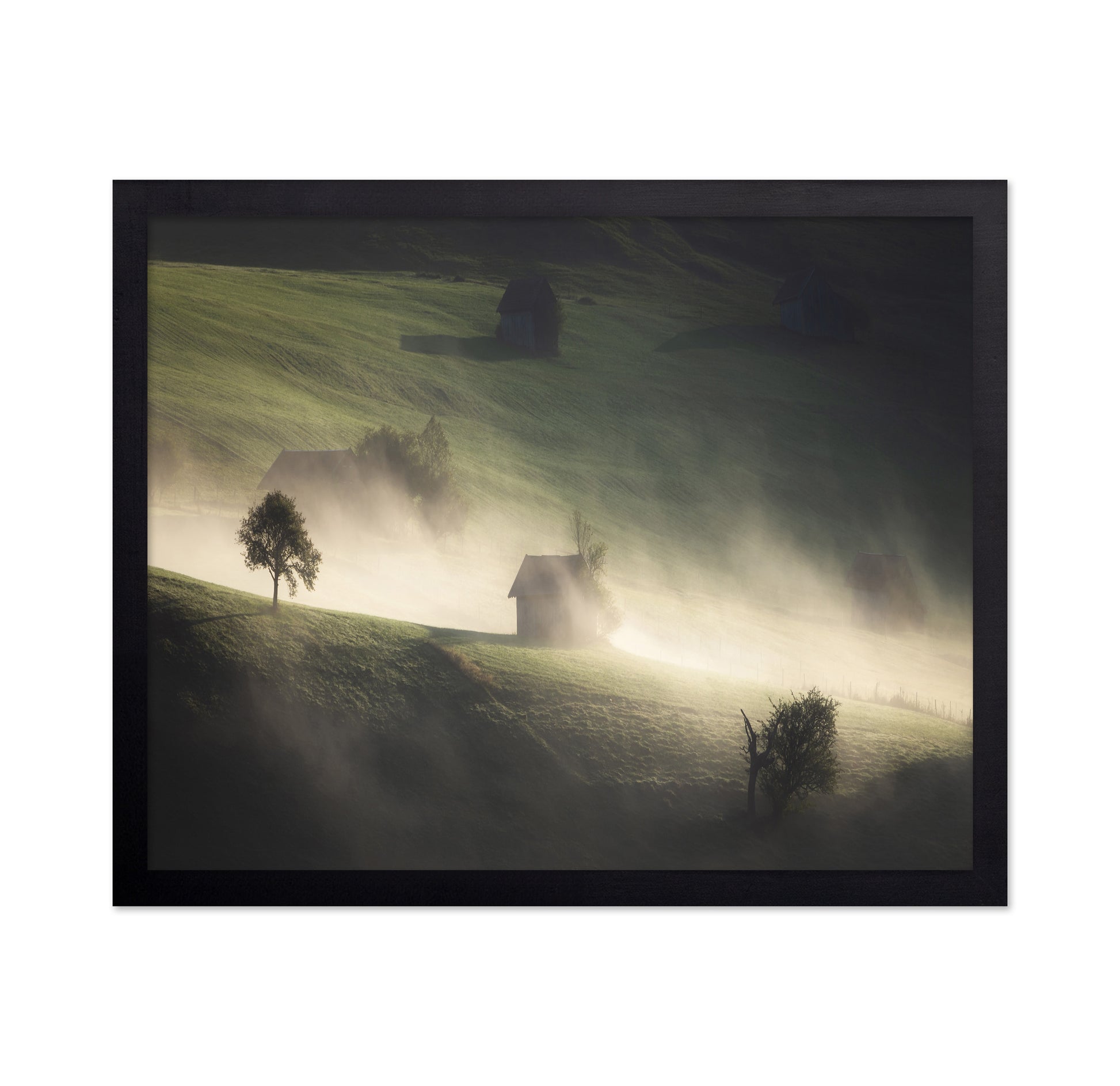 Misty Bavarian Hills