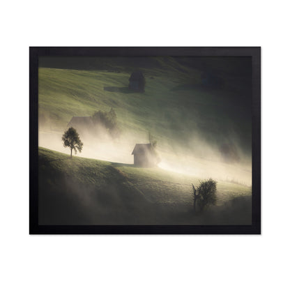 Misty Bavarian Hills