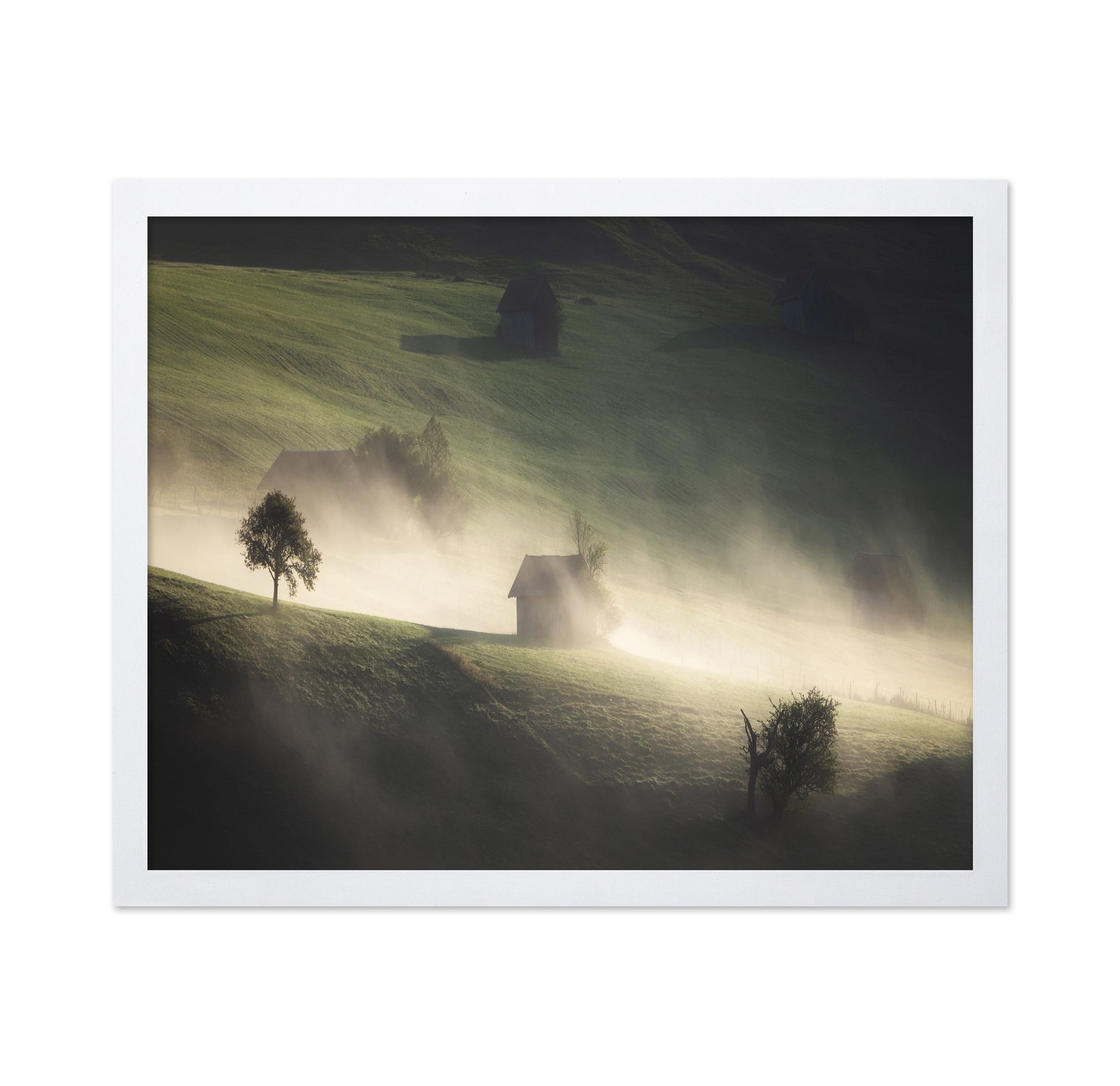 Misty Bavarian Hills