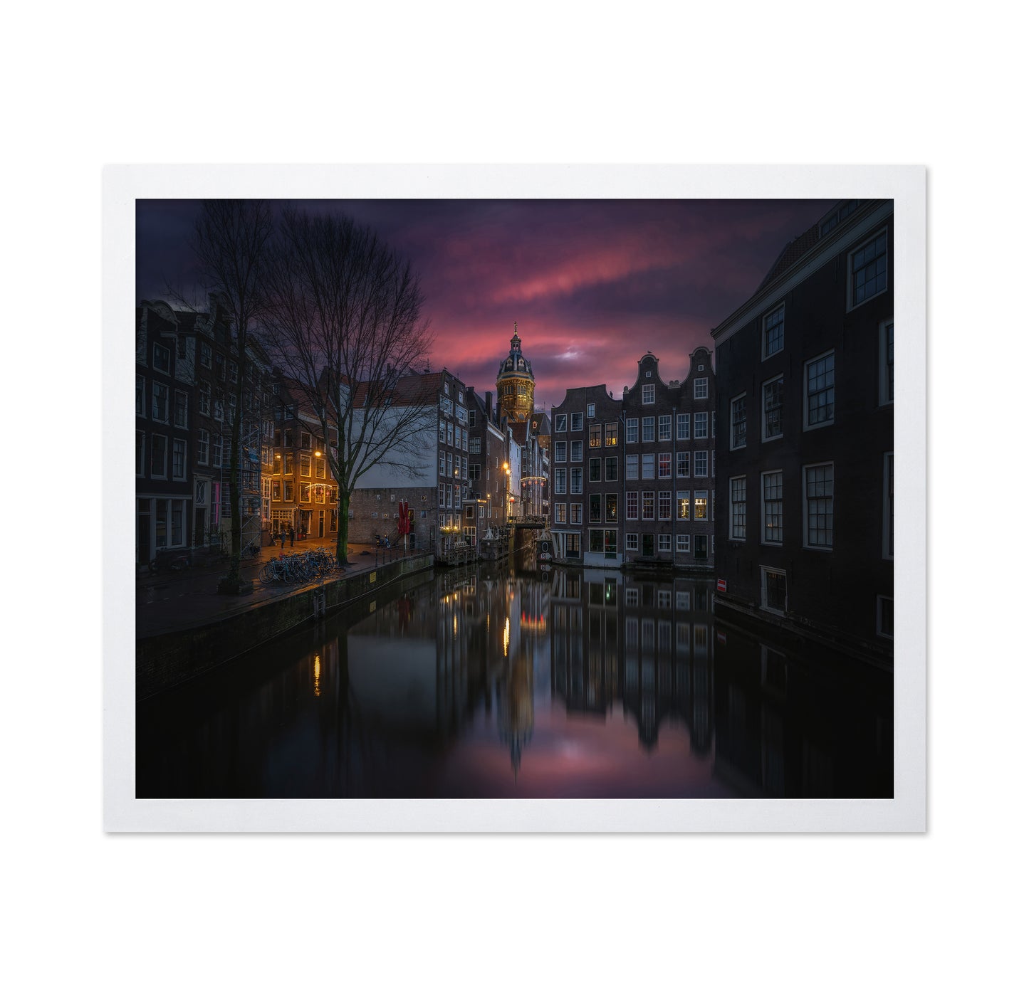 Amsterdam Canal Twilight