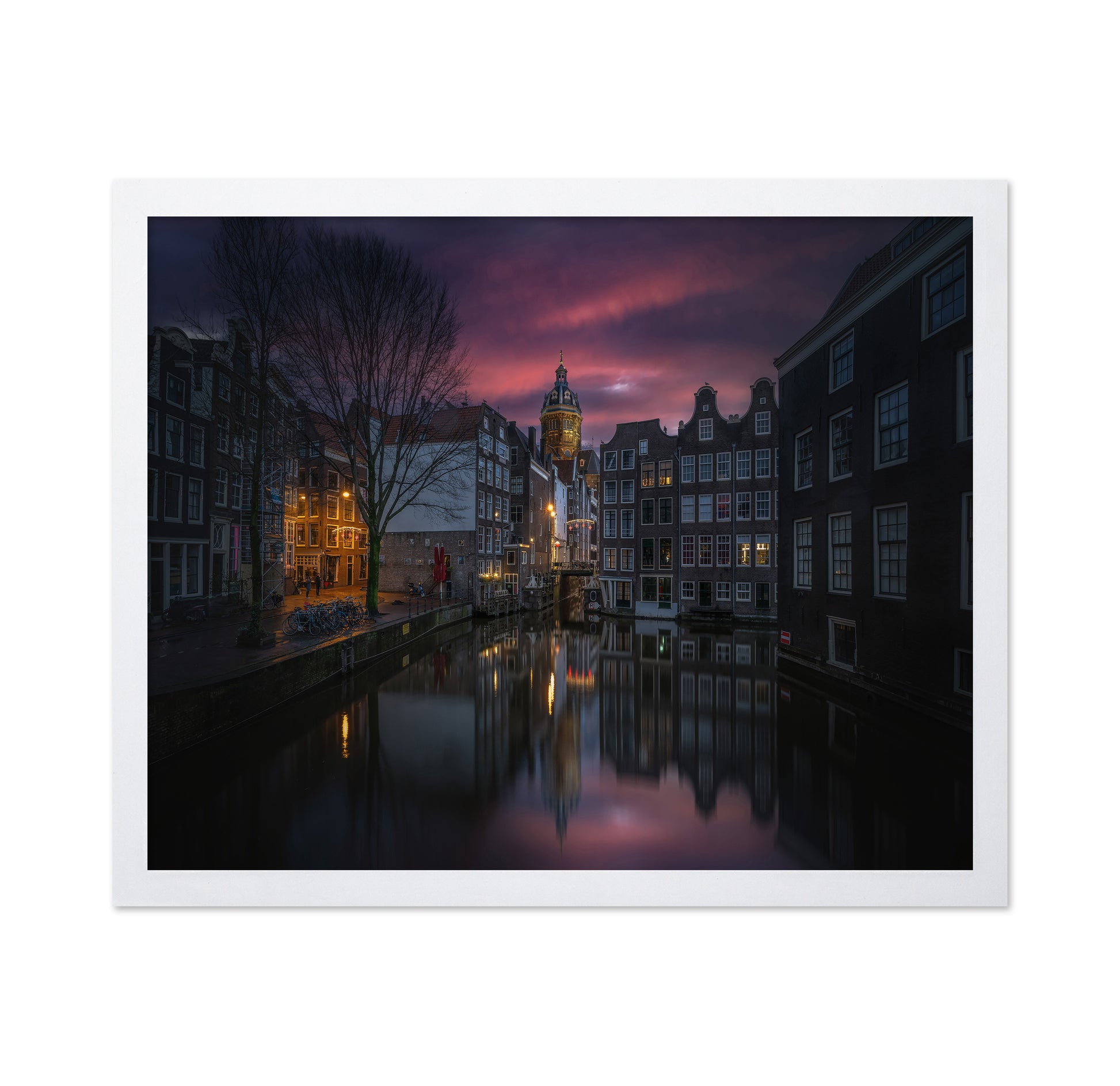 Amsterdam Canal Twilight