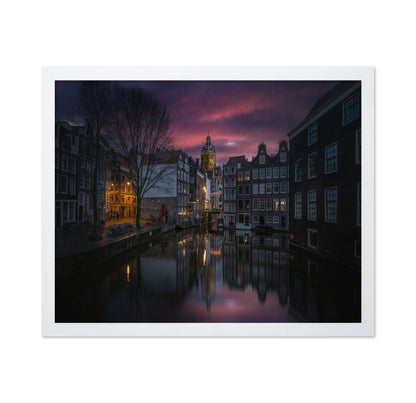 Amsterdam Canal Twilight
